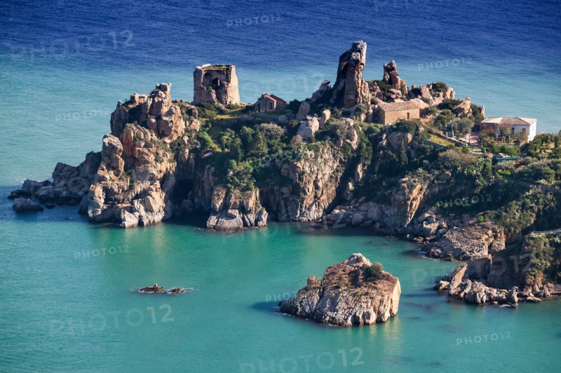 Vue de Cefalù depuis le château