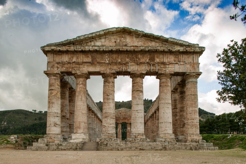 Site archéologique de Ségeste en Sicile