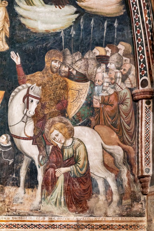 Montefalco, Church of St. Claire