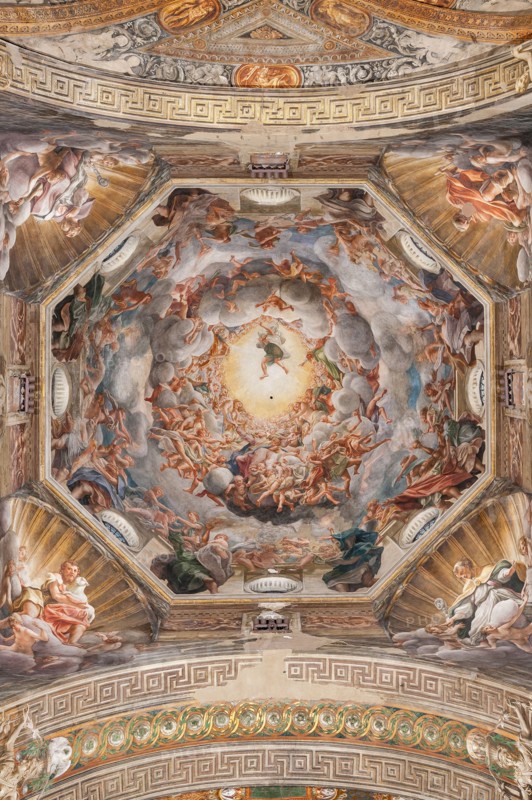Parme, Duomo (cathédrale de Santa Maria Assunta), le dôme