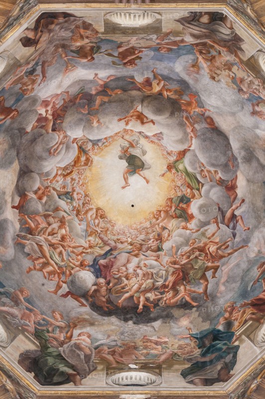 Parme, Duomo (cathédrale de Santa Maria Assunta), le dôme