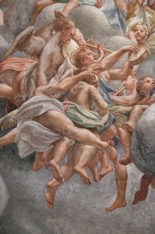 Parme, Duomo (cathédrale de Santa Maria Assunta), le dôme