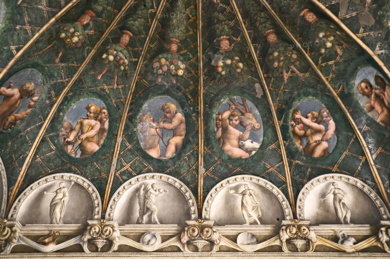 Convento di San Paolo, chambre de l'Abbesse Giovanna da Piacenza