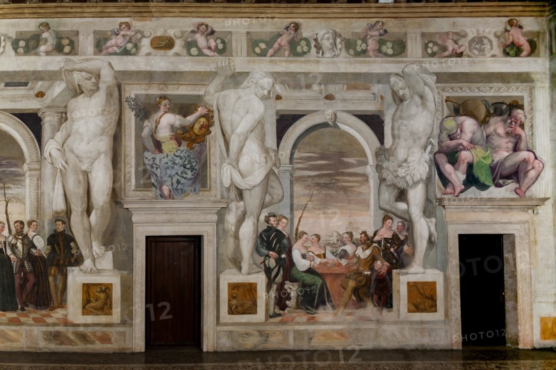 Caldogno, Villa Caldogno, main hall