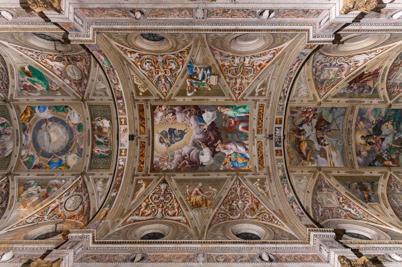 Cremona, Church of San Sigismondo, vault of the central nave
