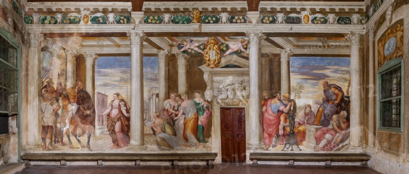 Thiene, Villa Porto Colleoni, Camerone