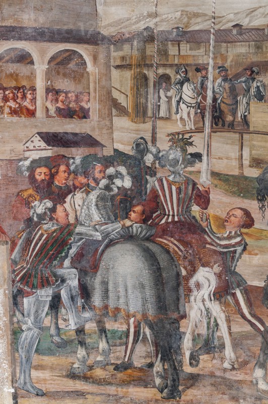 Cavernago, Malpaga Castle or Colleoni Castle, Hall of Honour
