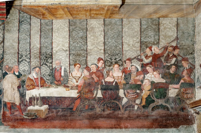 Cavernago, Malpaga Castle or Colleoni Castle, Hall of Honour