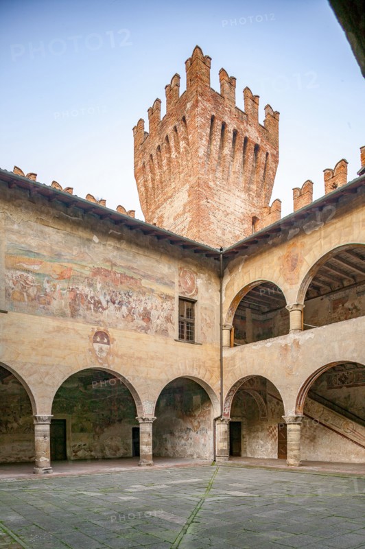 Cavernago, Malpaga Castle or Colleoni Castle