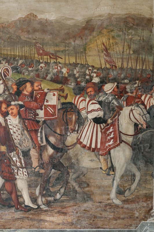 Cavernago, Malpaga Castle or Colleoni Castle, Hall of Honour
