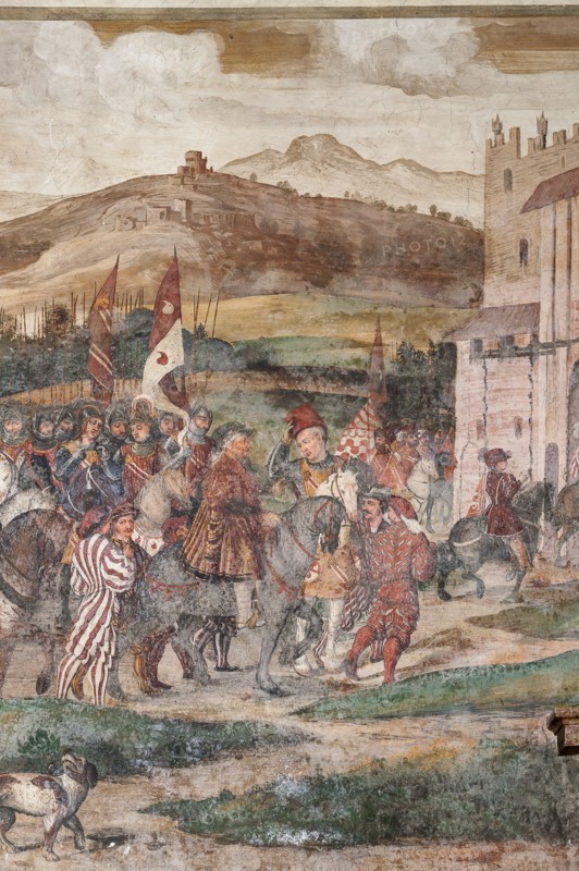 Cavernago, Malpaga Castle or Colleoni Castle, Hall of Honour