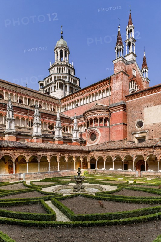 Pavia, the Certosa of Pavia