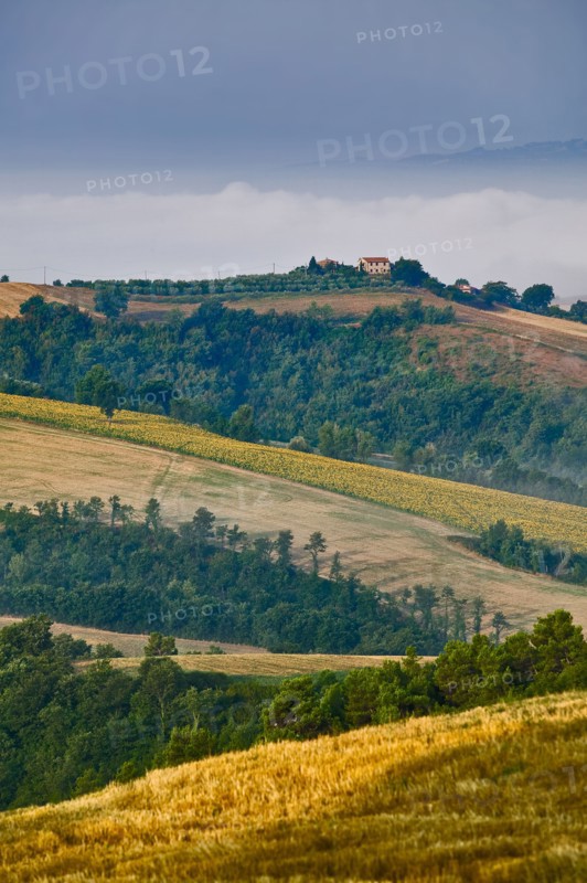 Hills near Saragano, Umbria, Italy