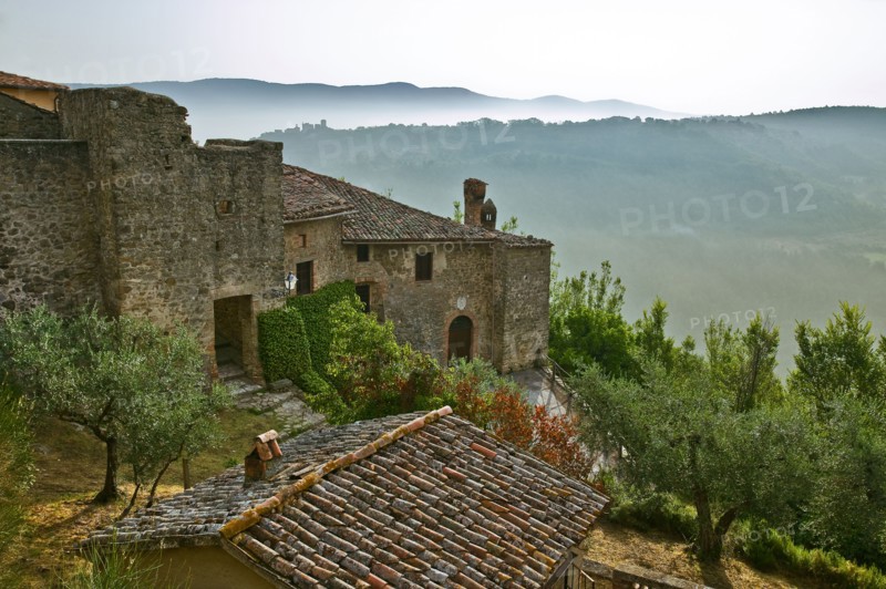 The hamlet of Ceralto, Umbria, Italie