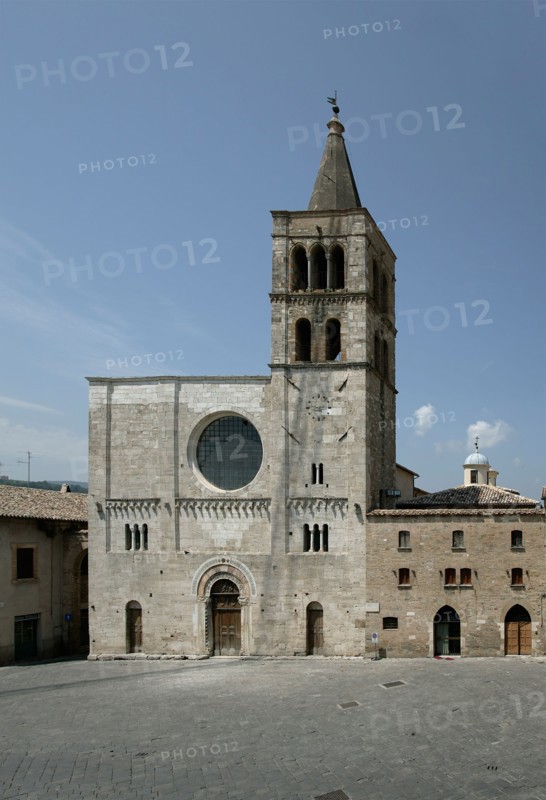 View of Bevagna, Umbria, Italy