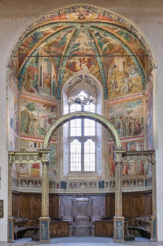 Montefalco, Museum of St. Francis, Church of St. Francis