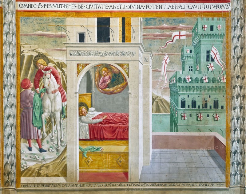 Montefalco, Museum of St. Francis, Church of St. Francis, Chapel of St. Jerome