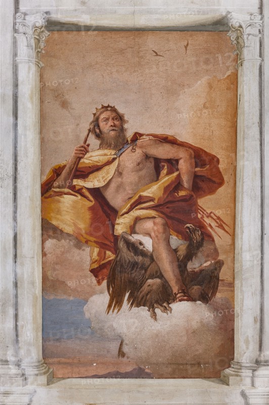 Vicenza, Villa Valmarana ai Nani, Guest Lodgings, the Room  of the Olympus
