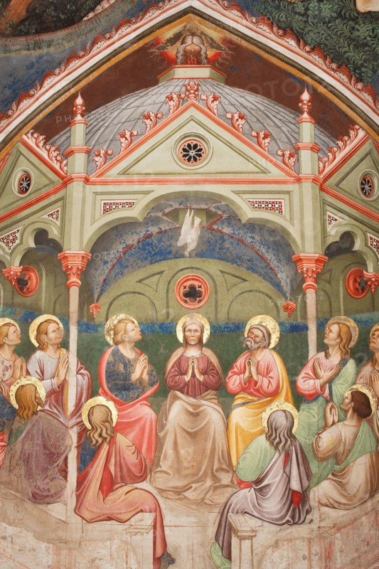 Vignola Stronghold, the Contrari Chapel, Eastern wall