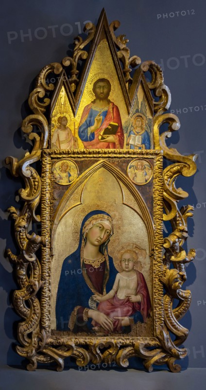 Orvieto, MODO (Museum of the Opera of the Duomo of Orvieto), central part of a polyptych
