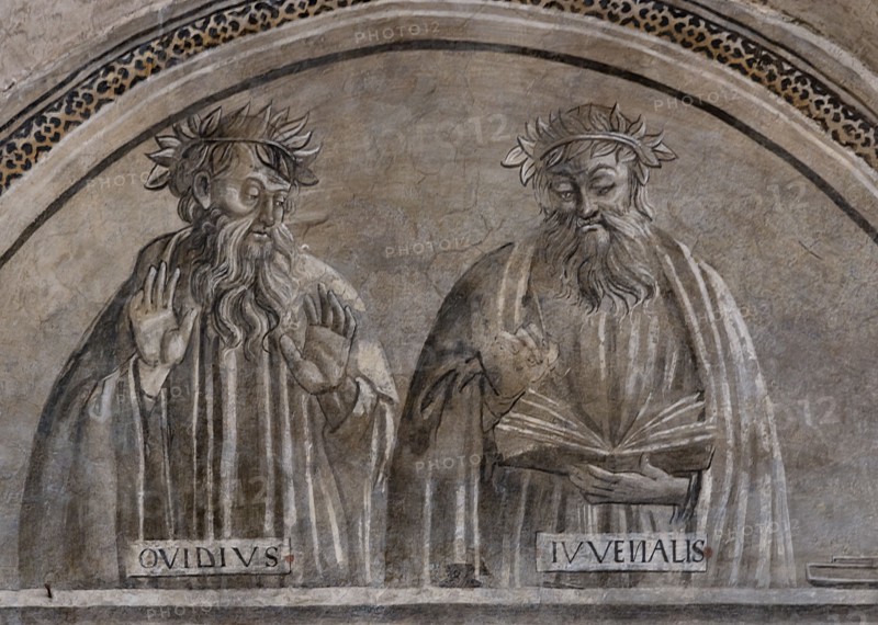 “Portraits of Ovid and Juvenal”.Orvieto, MODO (Museum of the Opera of the  Duomo of Orvieto)