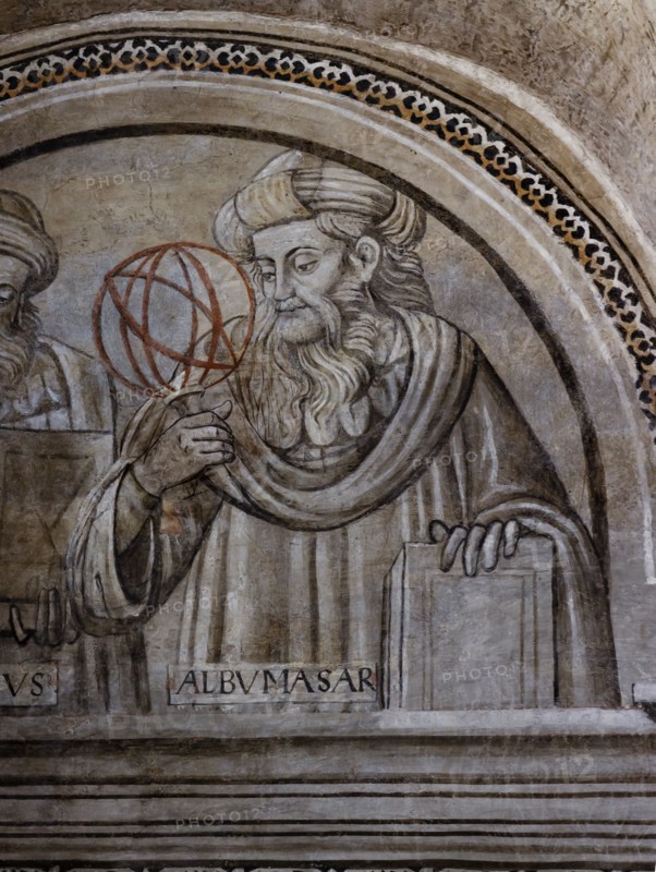“Portrait of Abu Ma'shar (Albumasar)”. Orvieto, MODO (Museum of the Opera of the  Duomo of Orvieto)