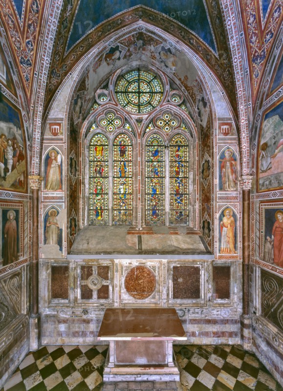 Assisi, the Lower Basilica of St Francis