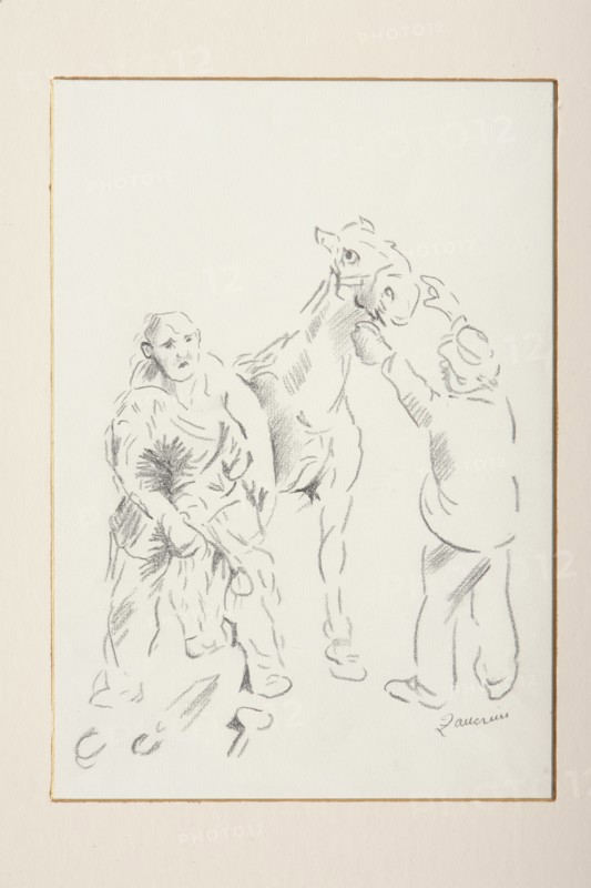 Remo Zanerini (1923-), "The Farrier"