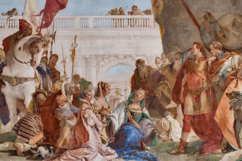 Villa Cordellina, the central hall