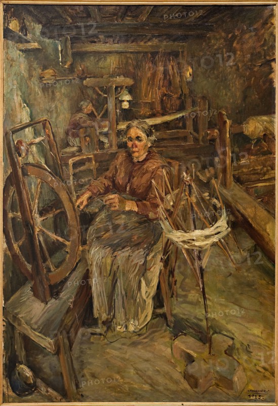 Giovanni Forghieri (1898-1944), "Weaver"