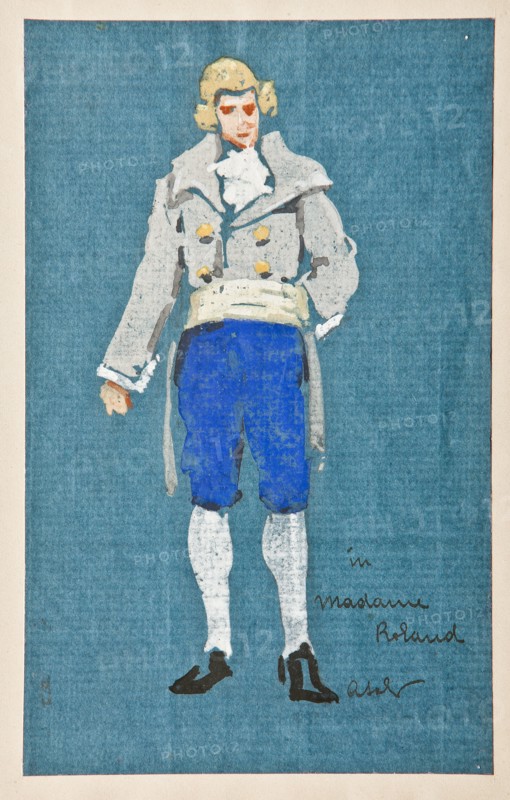 Arcangelo Salvarani (1882 - 1953),  " In Madame Roland"