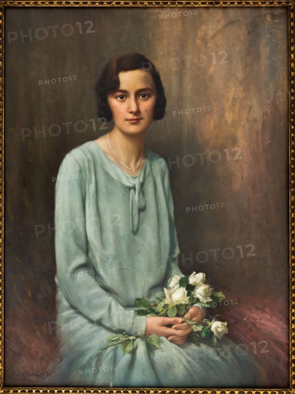 Carlo Grossi (1857-1931); "Portrait of Nina Galletto"
