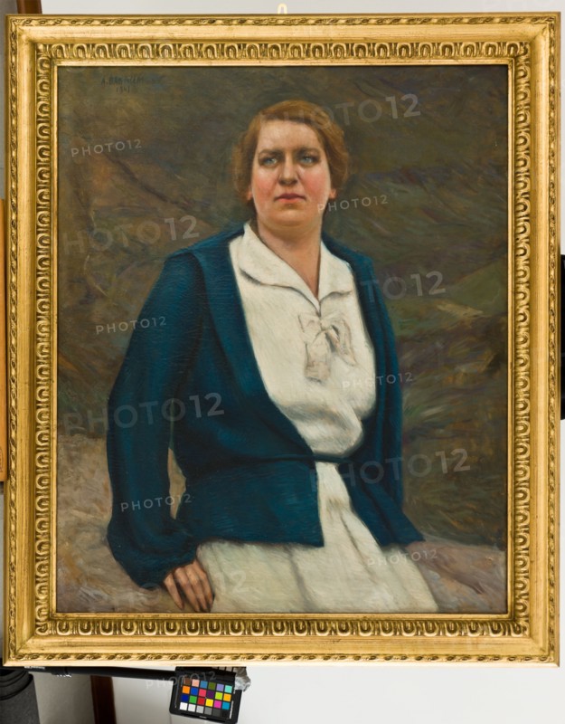 Augusto Baracchi (1878-1942), "His Wife's Portrait"