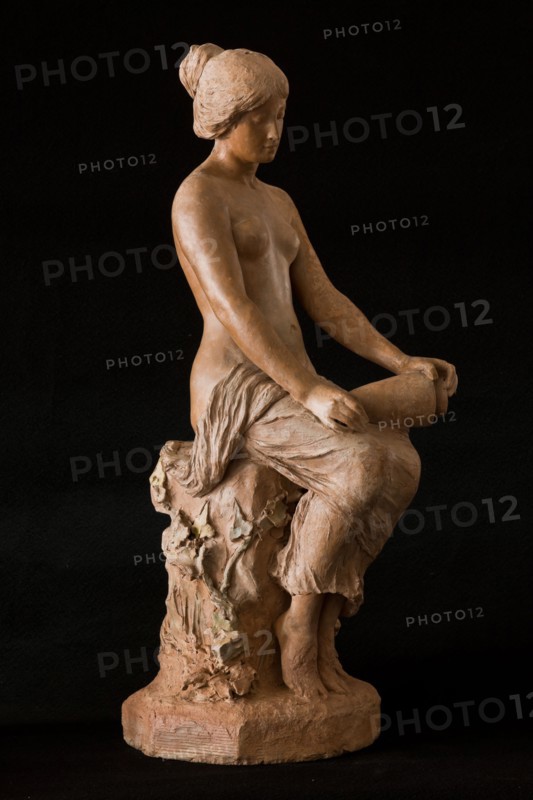 Silvestro Barberini (1854-1916), "Sitting Girl"