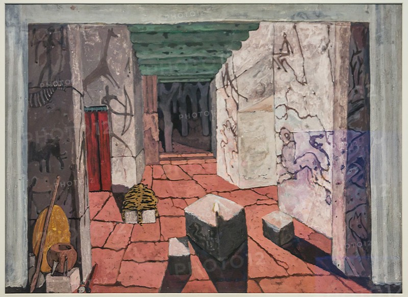 Museo Novecento: "Third act scene for Norma
