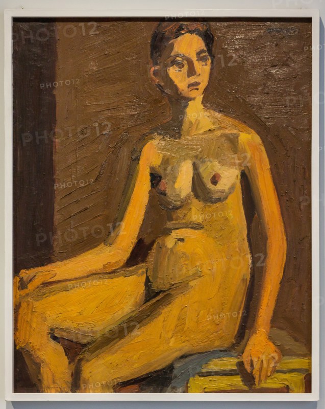 Museo Novecento: "Nude", by Ennio Morlotti, 1941