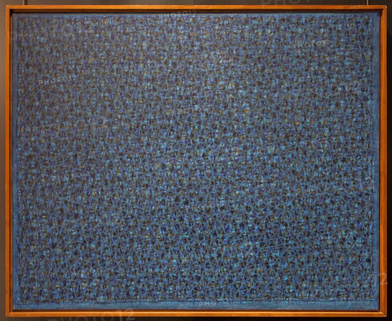 Museo Novecento: "Total Space: simultaneous rhythmic iterative progressions", by Mario Nigro, 1953