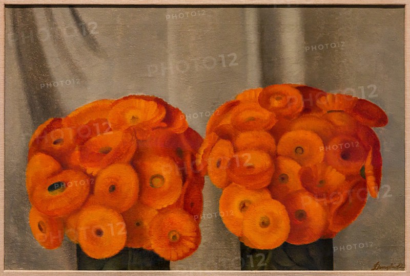 Museo Novecento: "Flowers (Dahlia)", by Antonio Donghi,1923