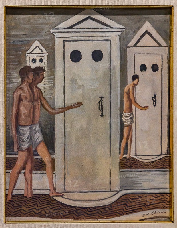 Museo Novecento: "Les Bains Mystérieux"iorgio De Chirico,1934-6