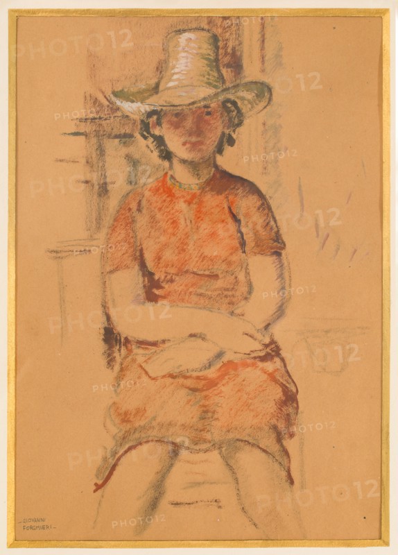 Giovanni Forghieri: "Sitting Girl" (?)