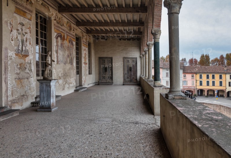 Fontanellato, Rocca Sanvitale: the lodge of the fortress