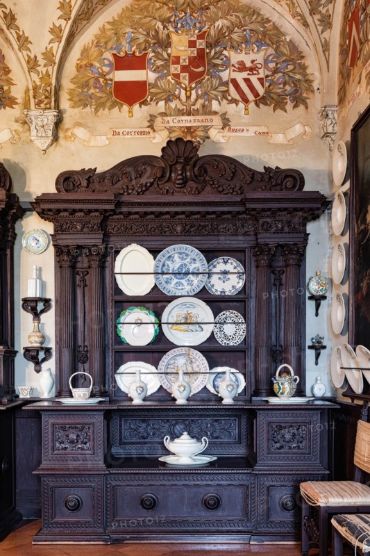 Fontanellato, Rocca Sanvitale: the kitchen