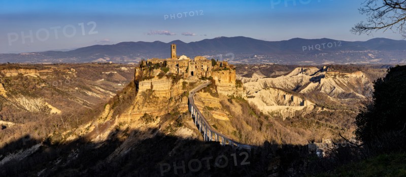 Civita di Bagnoregio: view of the Lazio Hamlet, known as the "dying village"