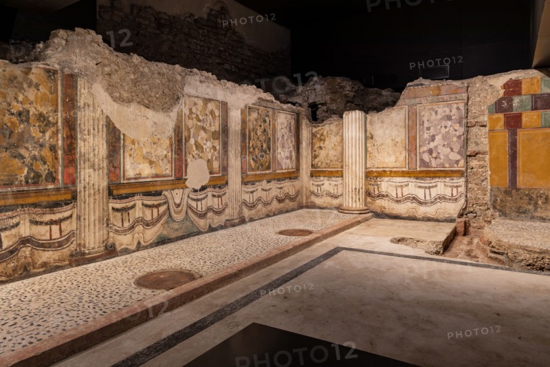 Brescia, the archaeological area of the Capitolium in the ancient Brixia