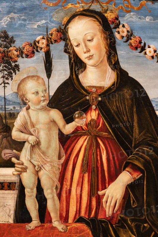 "Madonna and Child", by Pinturicchio