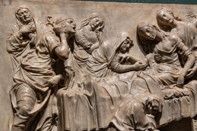 "Death of Francesca Pitti Tornabuoni", by Francesco di Simone Ferrucci
