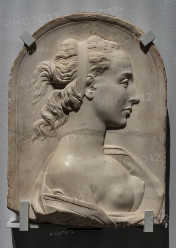 "An Ancient Heroin", by workshop of Andrea Del Verrocchio