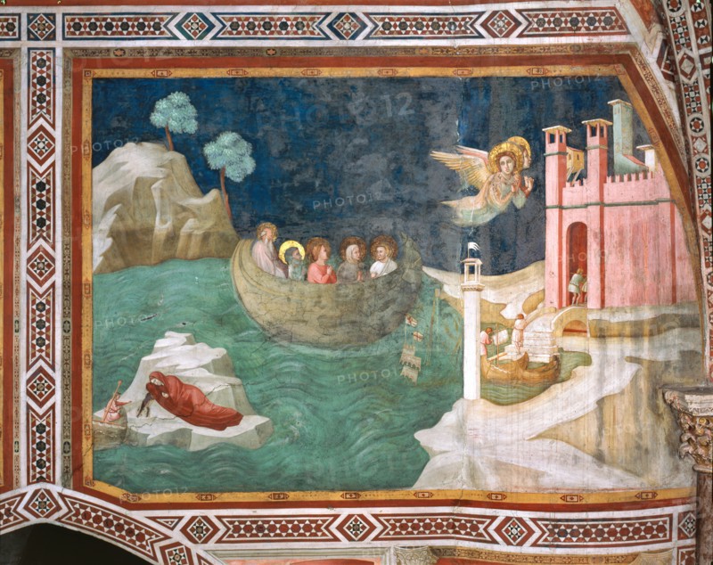 Assisi, the Lower Basilica of St Francis