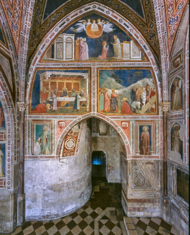 Assisi, the Lower Basilica of St Francis