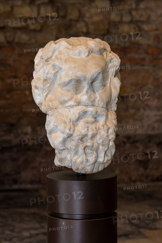 Brescia, the archaeological area of the Capitolium in the ancient Brixia